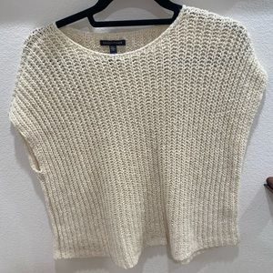 Eileen Fisher sweater size XXS cream